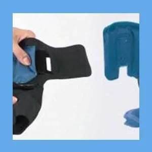 Plantar Fasciitis Air Ankle Sleeve Size Medium woman 9-12.5 and Mens 7.5-11 Universal to left or right foot (same as AirCast Airheel ) 11-0080
