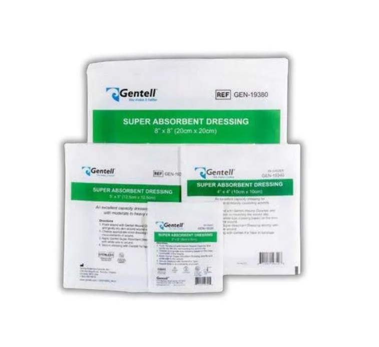 Gentell Super Absorbent Dressings (HCPCS A6196)