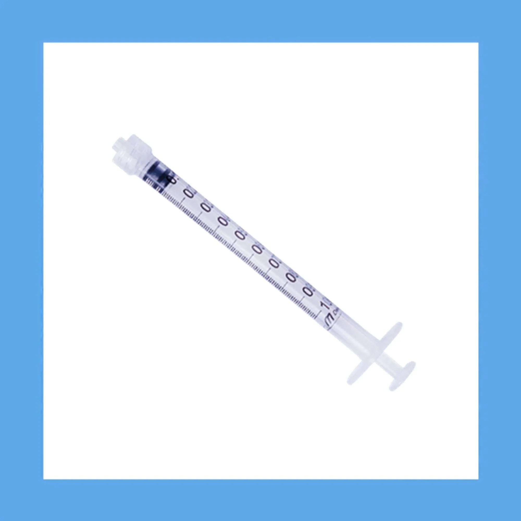 MicSafe Luer Lock Syringe Without Needle, 1 mL, 100/Box