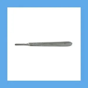 Equus Knife Handle #4 with mm/cm Ruler, 5 in, Fits Blades 20 to 25