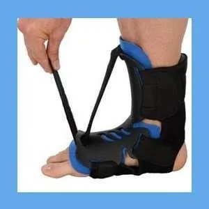 Equus Plantar Fasciitis Dorsal Hybrid Night Splint with Neoprene Heel Strap