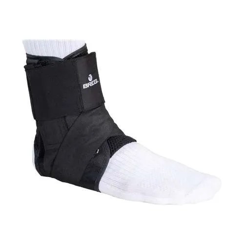 BREG BRACE, ANKLE LACE UP W / TIBIA AND FIGURE 8 STRAPS (Similar to Ossur Form Fit Ankle Brace w/Figure 8 Straps)