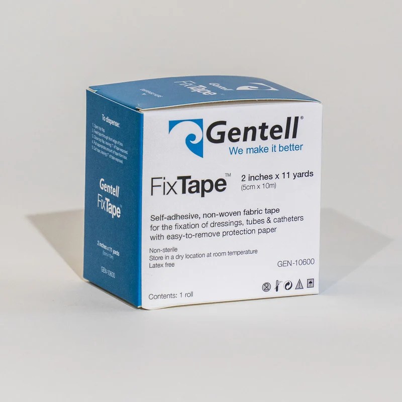 Gentell FixTape Self-Adhesive Non-Woven Fabric Tape