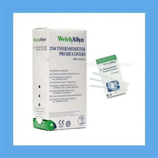 Welch Allyn SureTemp Disposable Probe Covers, 250/Box