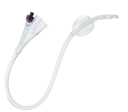 Coloplast Prostatectomy Catheter, 3-Way, Silicone, Box of 5