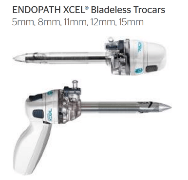 Ethicon (B12SRT) - Bladeless Trocar, 12 dia. x 75 mm Length Shaft, Bladeless Tip Style, Stability Sleeve Type, Optiview Technology, Low Drag Force, Abdominal Wall Retention - EXP 4/30/30 - BX 6 - OVERSTOCK