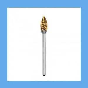 Dedeco Goldies Carbide Bur 61-A/81-A, Rounded Cone
