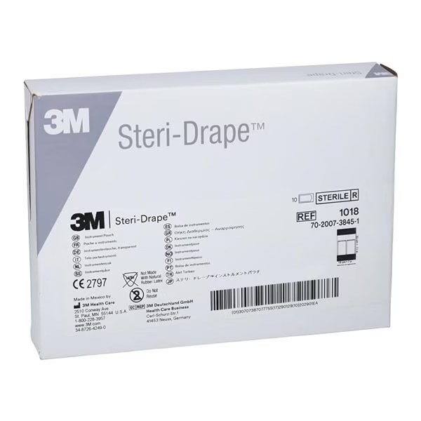 3M Steri-Drape Instrument Pocket Drape, Box of 10