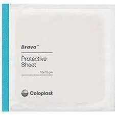 Coloplast (32105) Stoma Skin Protective Sheet Brava® 4 X 4 Inch (10/BX)