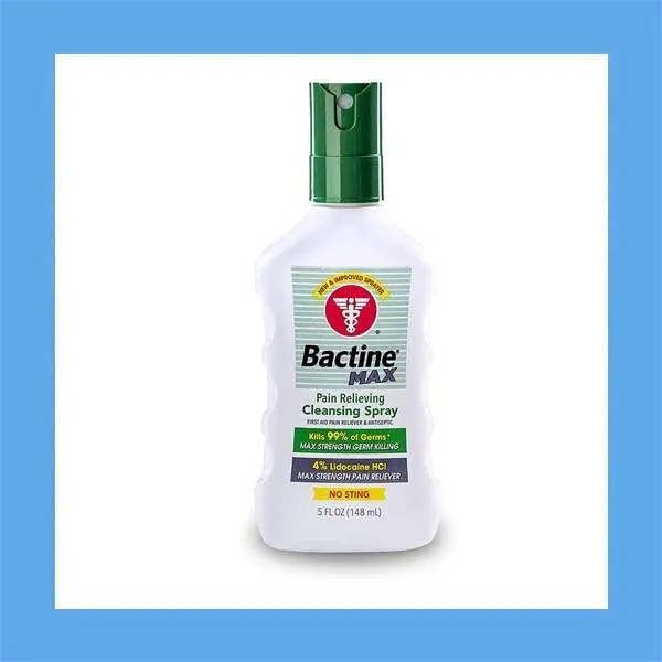 Bactine Max Pain Relieving Cleansing Spray, 5 oz