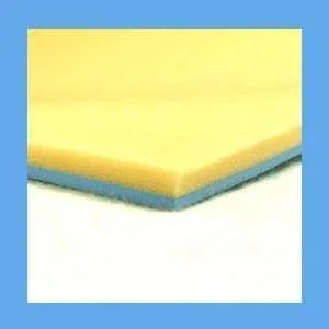 Plastazote 1/4 in with Poron 1/8 in