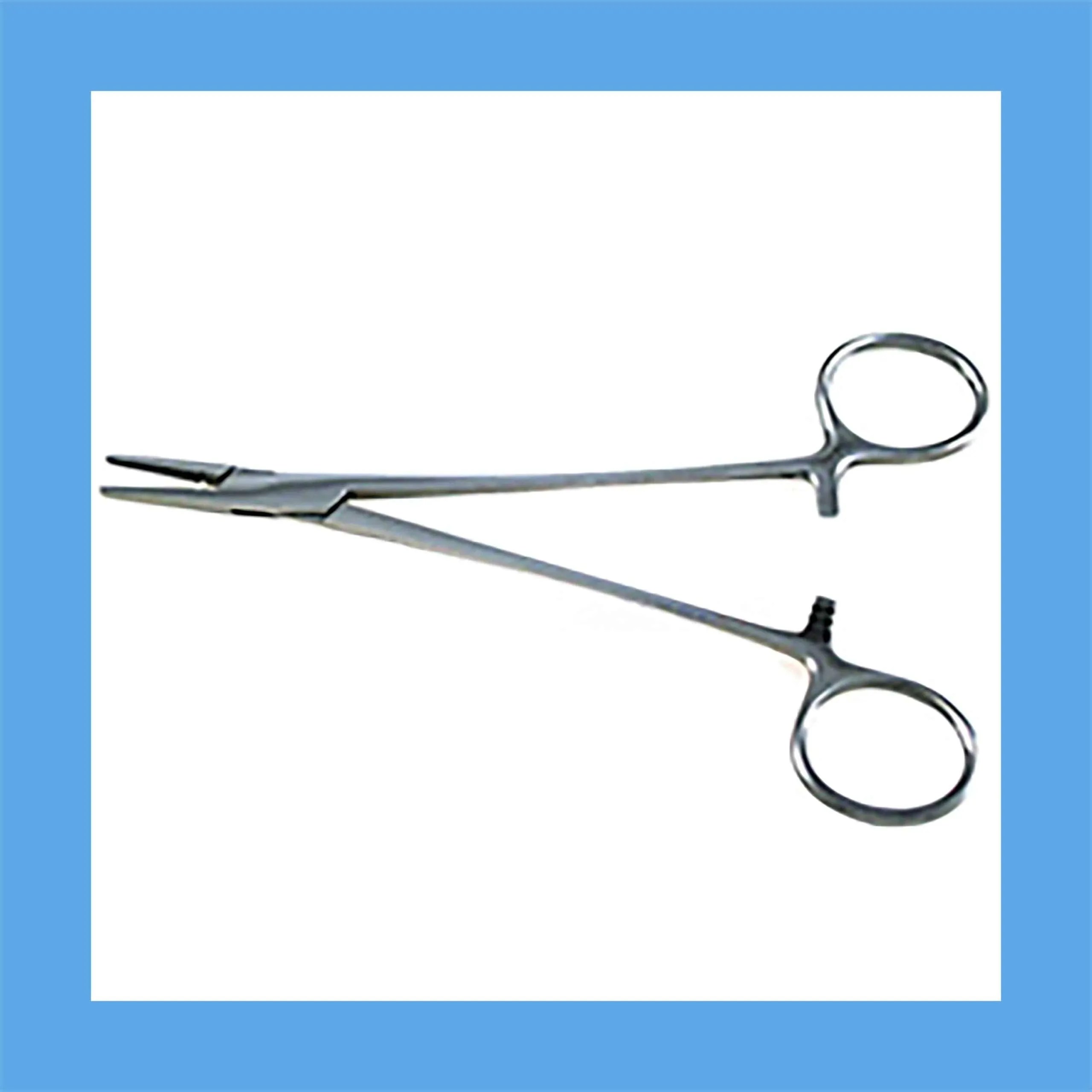 Equus Crile-Wood Needle Holder, Straight, Serrated Jaws