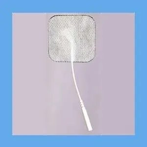 TENS Electrodes, 2 in Square, Cloth, 4/Pack