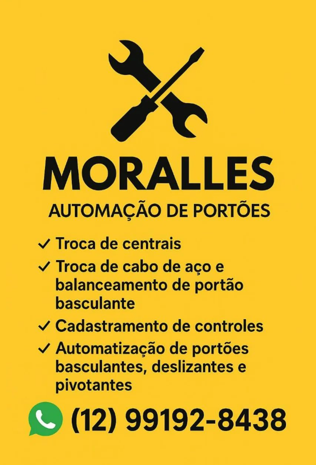 Automatização e Manutenção de portões e motores
