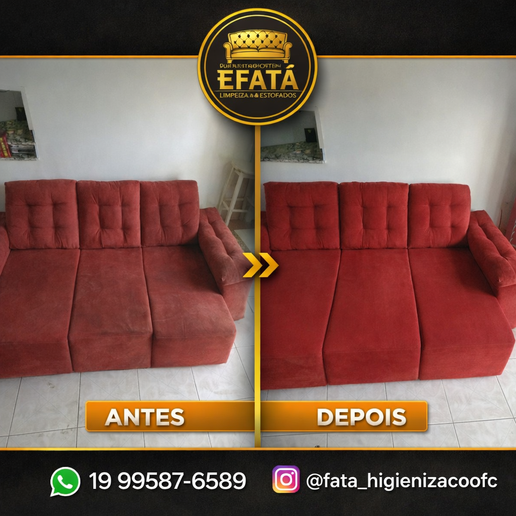 Limpeza e Higienização em Poltronas