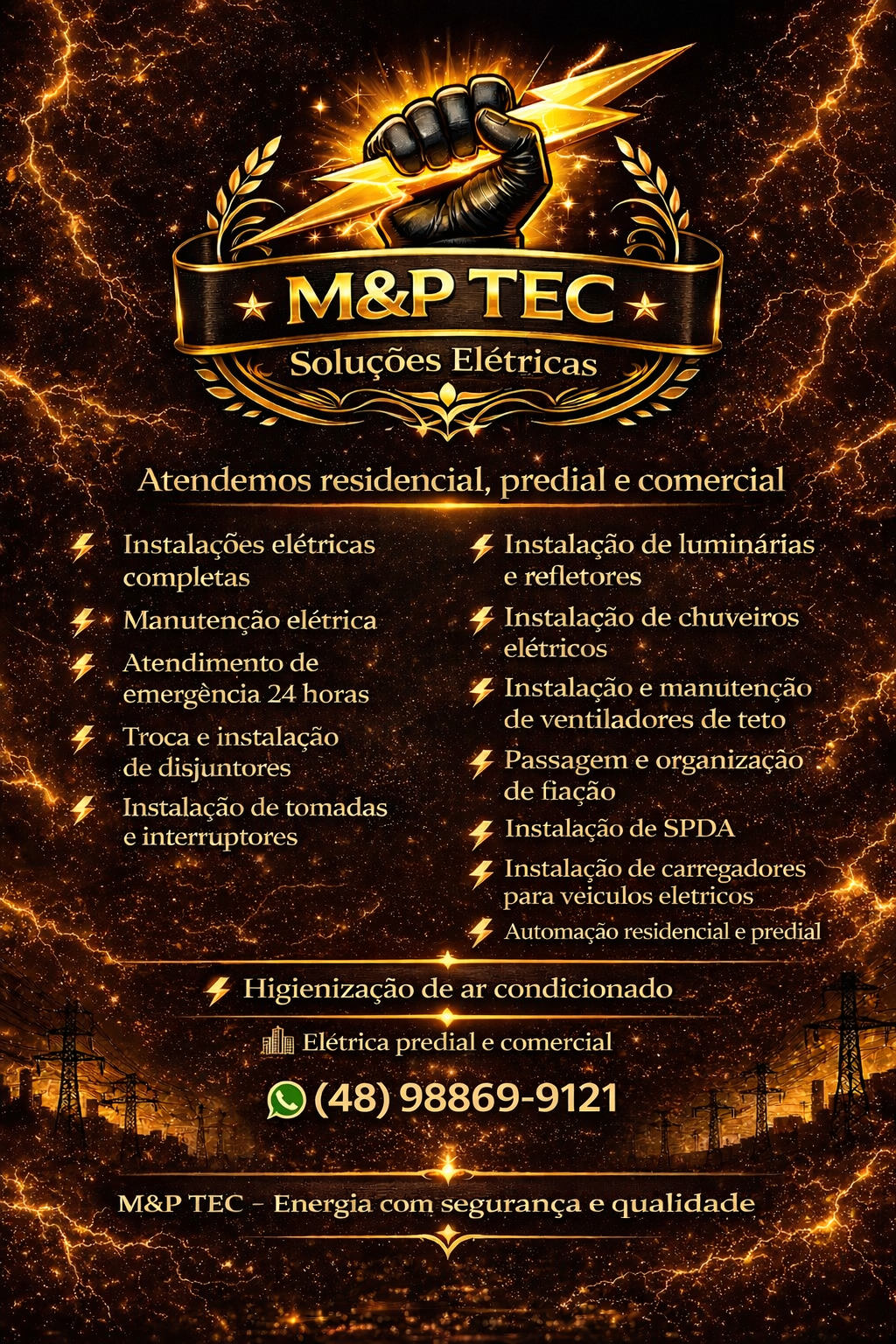 Elétrica em geral do papel a execução do seu projetos