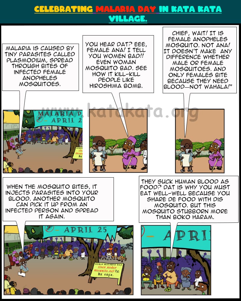 Celebrating World Malaria Day.