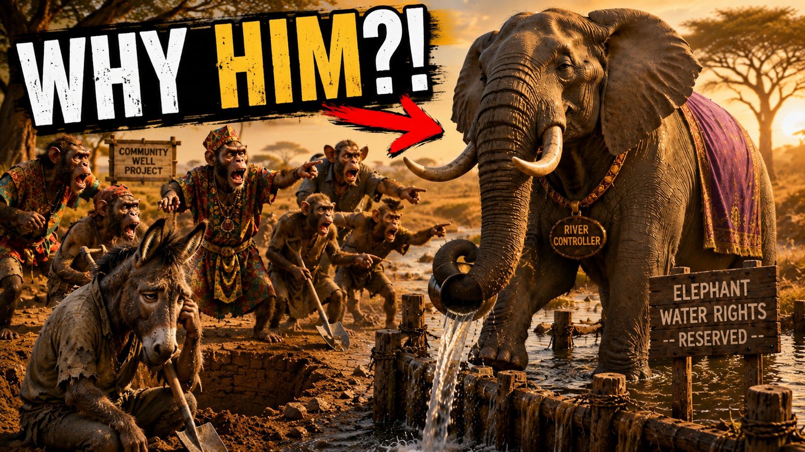 The Well Crisis: Leadership, Favouritism, and the Fight for Survival.