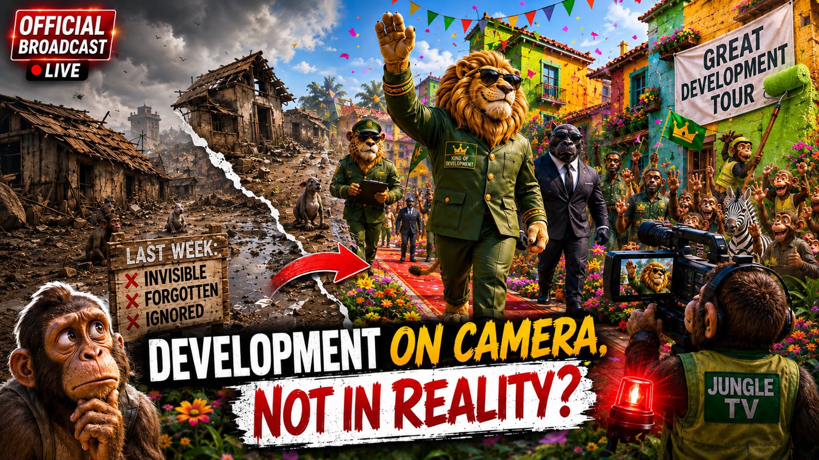 The Politics of Performance: Propaganda, Power, and the Illusion of Development.