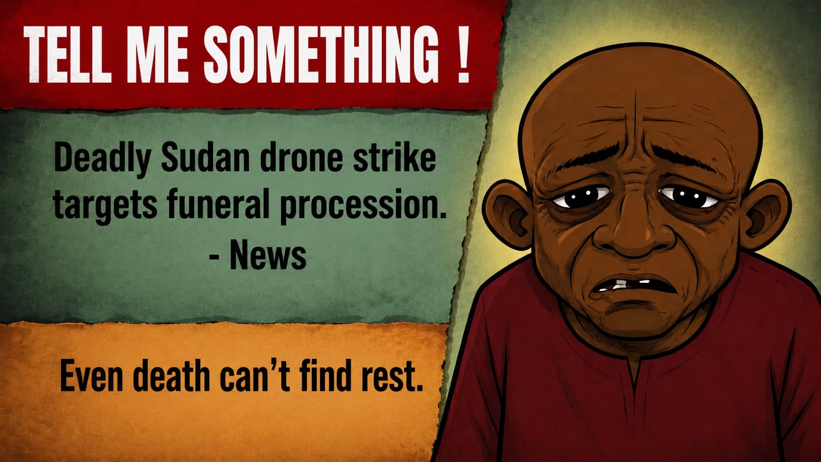 Deadly Sudan drone strike targets funeral procession.