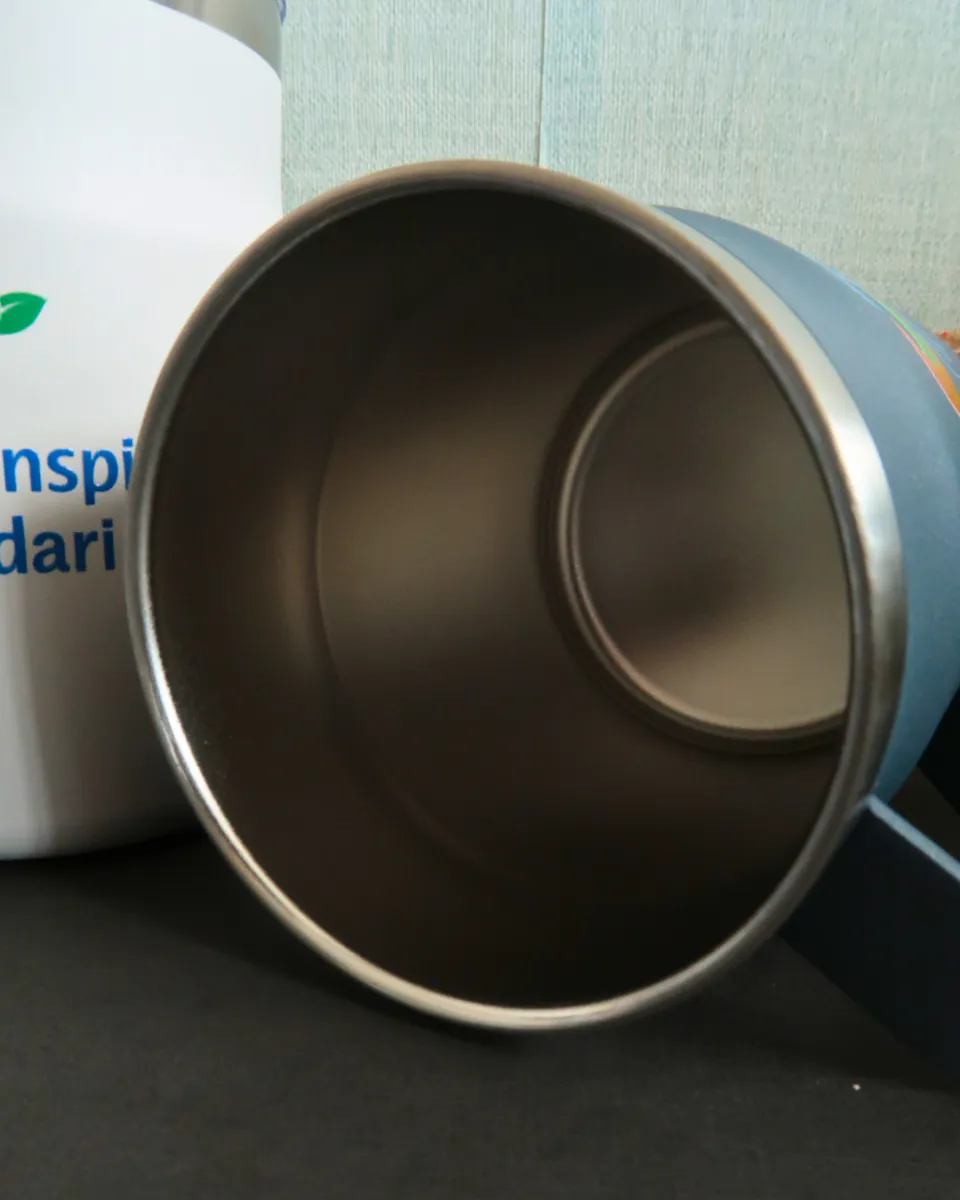 Hasil produksi Mug Stainless 2