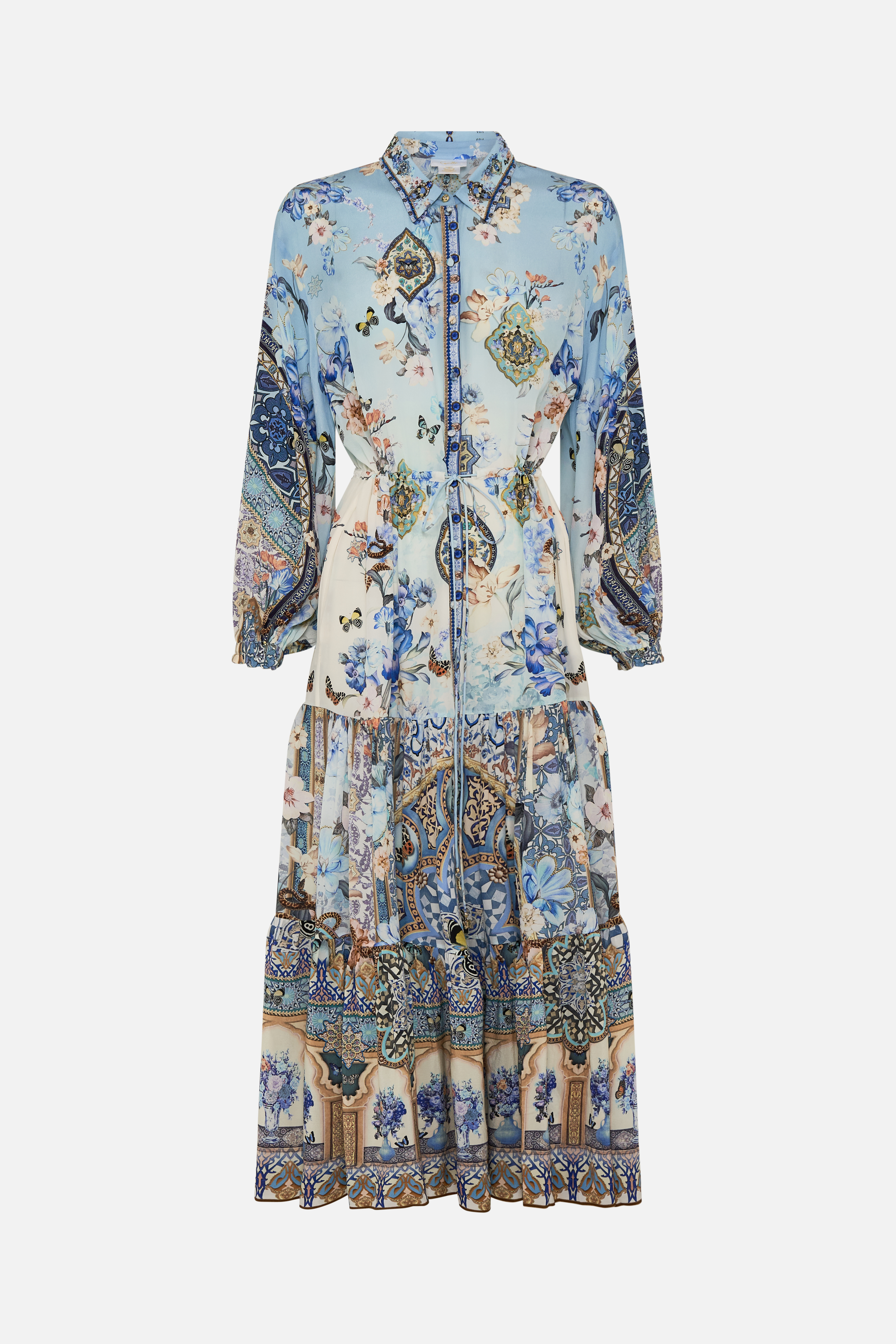 Cam_Tiered Long Short Dress