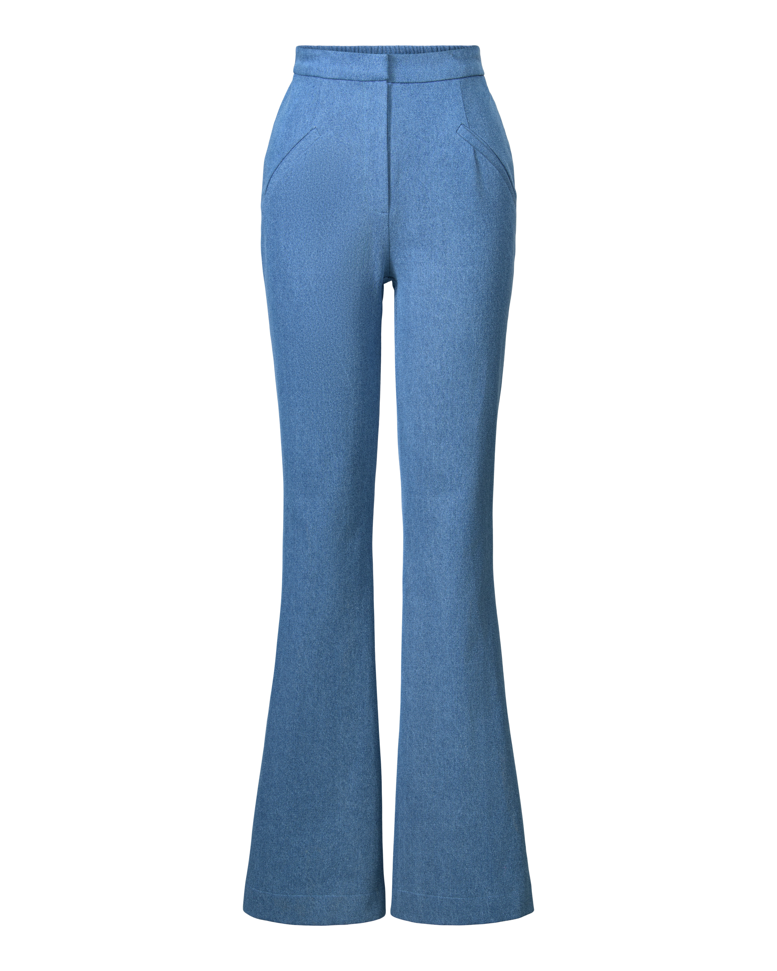 Hilary MacMillan Fit and Flare Denim Pants