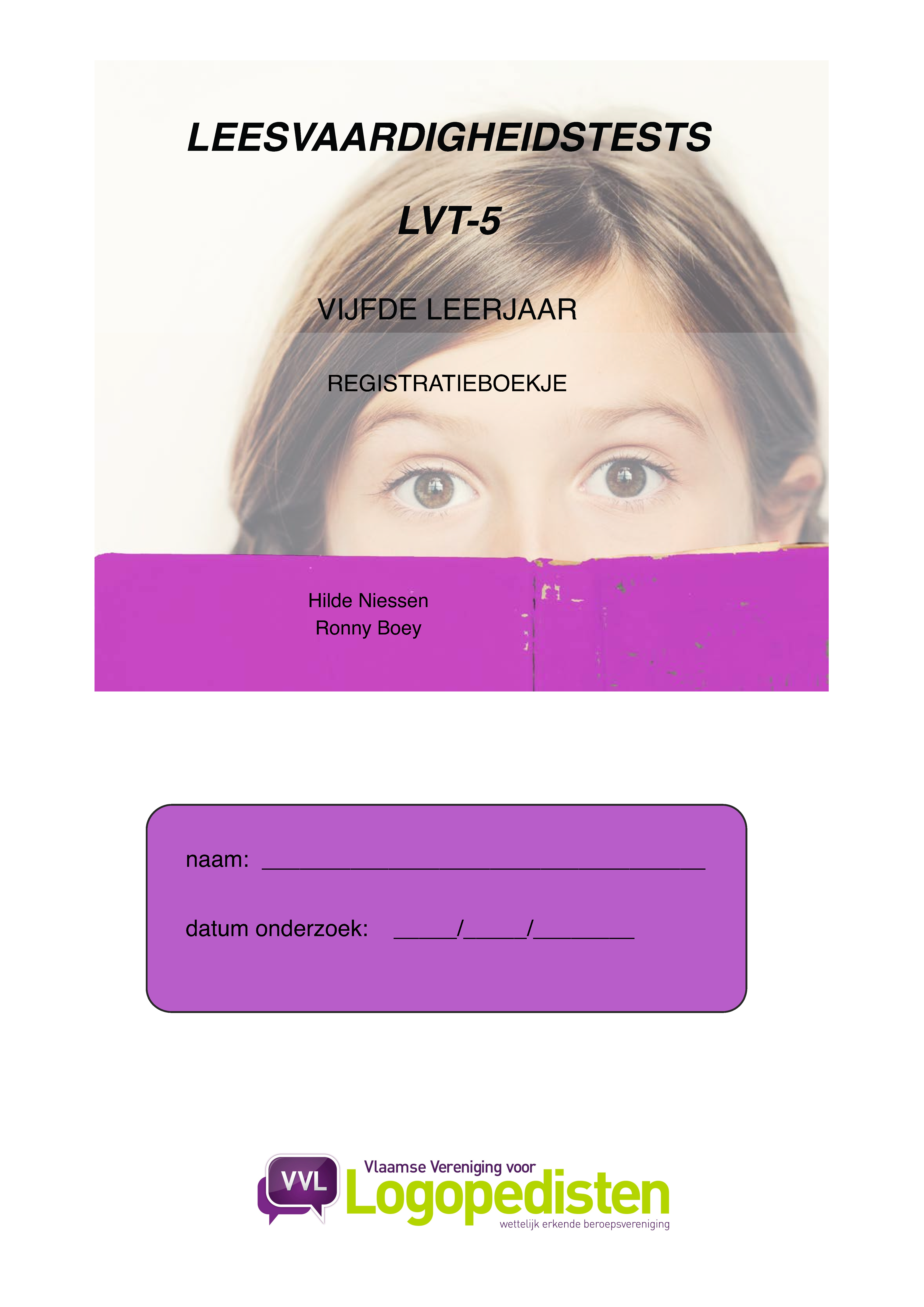 Afbeelding van LVT-5 registratieboekjes