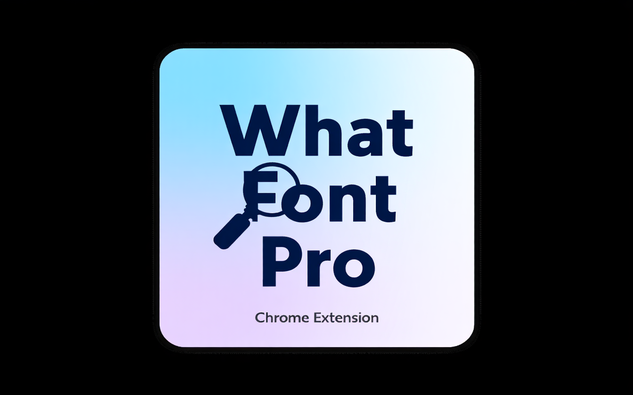 WhatFont Pro