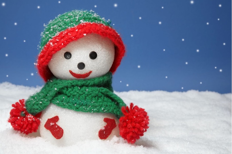 Happy snowman