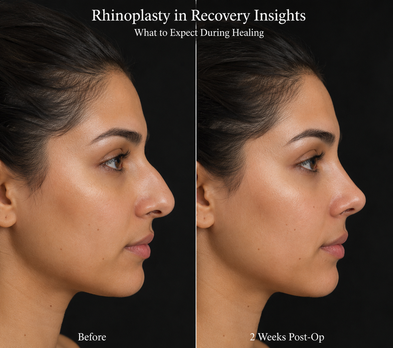 Surgeon performing rhinoplasty in a London clinic