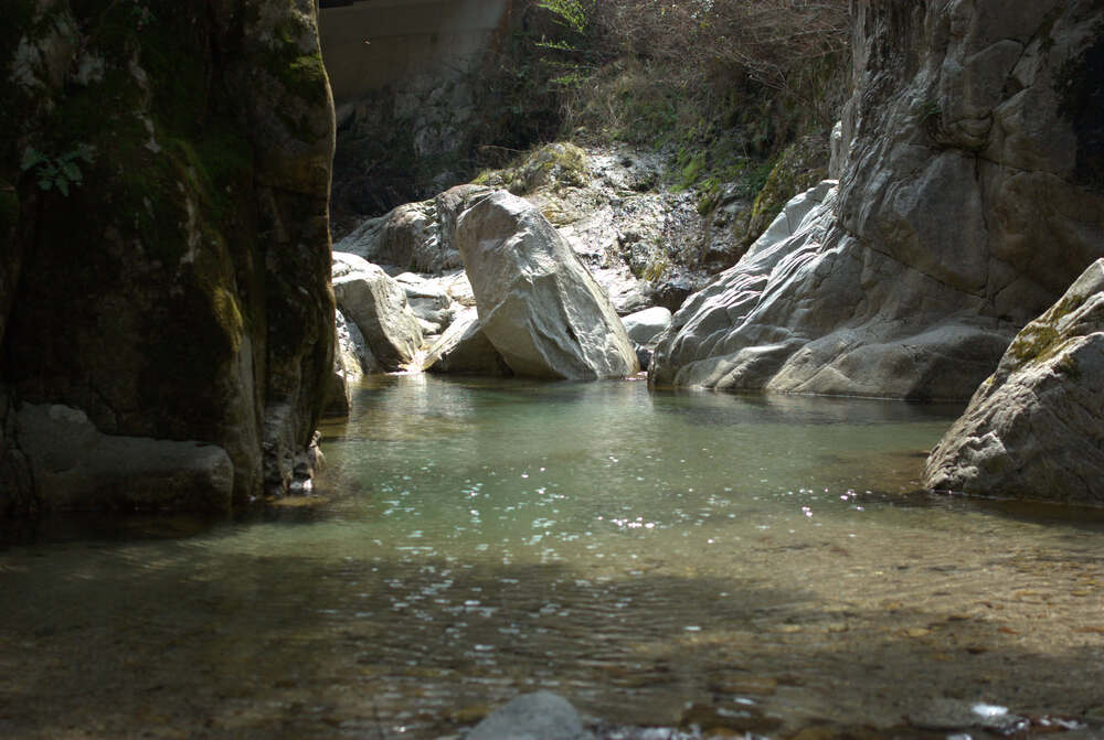 鈍川渓谷の写真