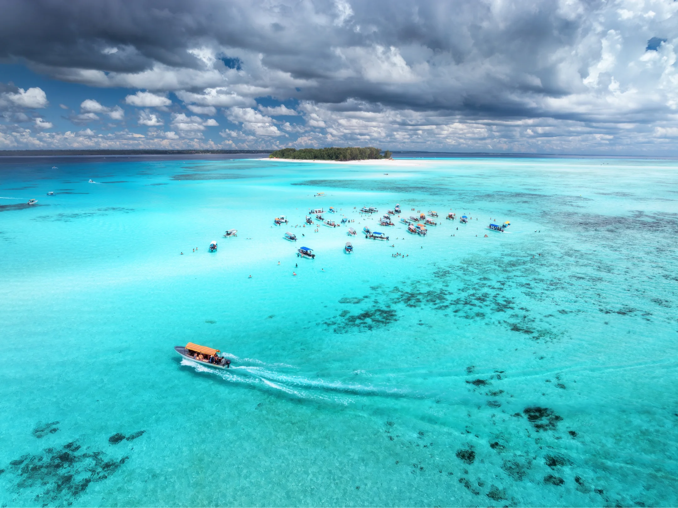 Boats in Zanzibar