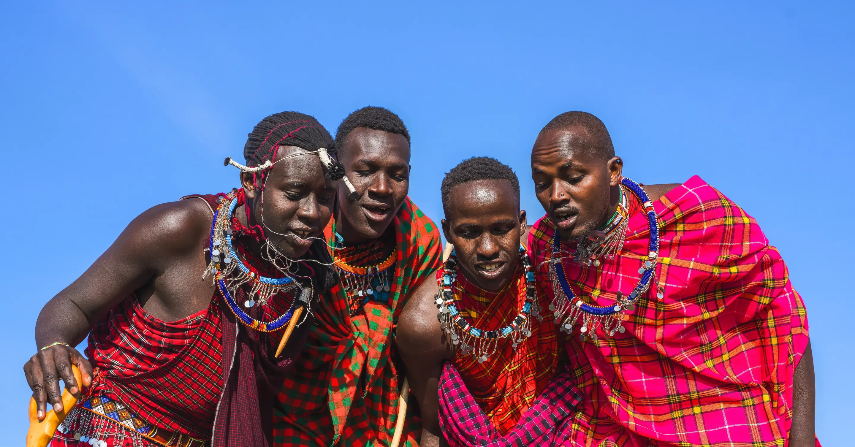 Men in Traditional Attire Tanzania