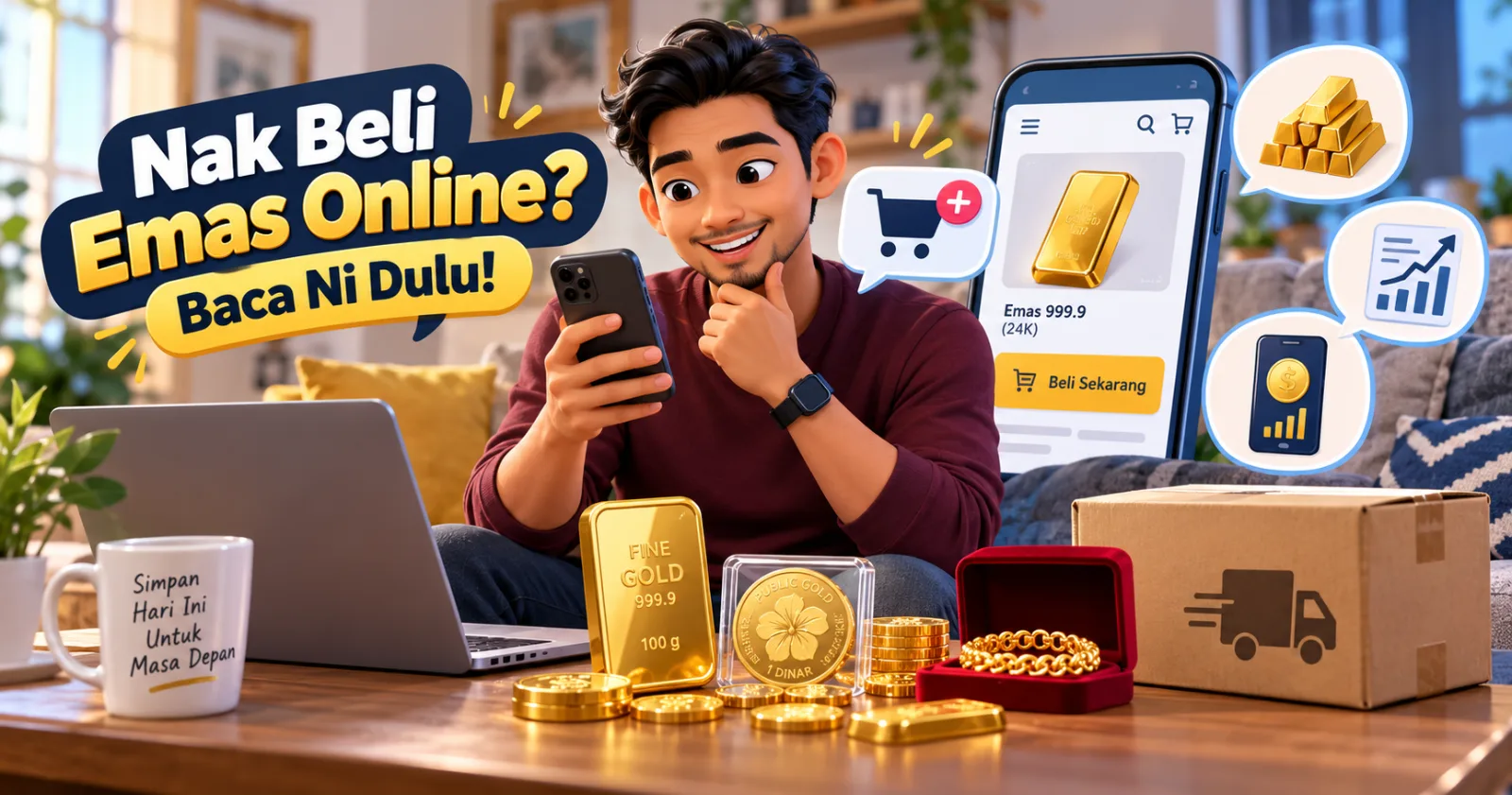 beli emas online