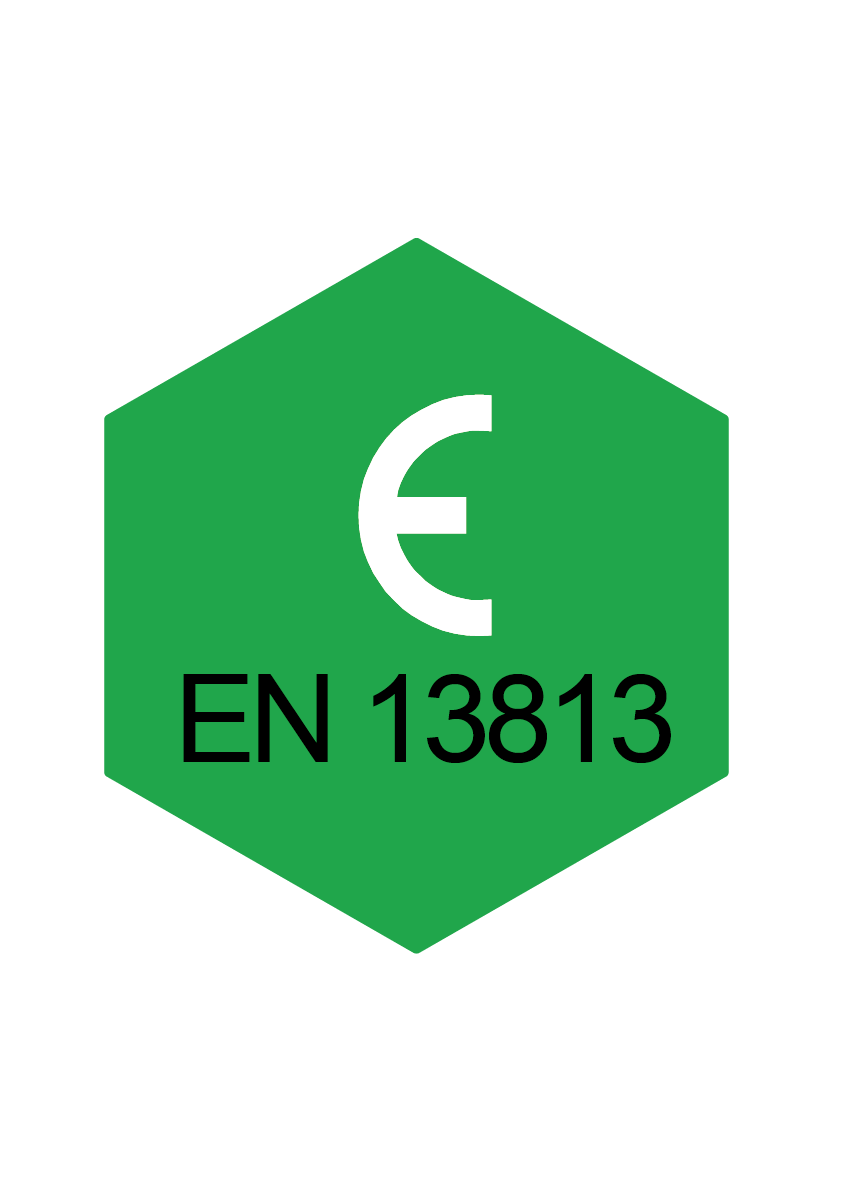 Logo EN 13813.