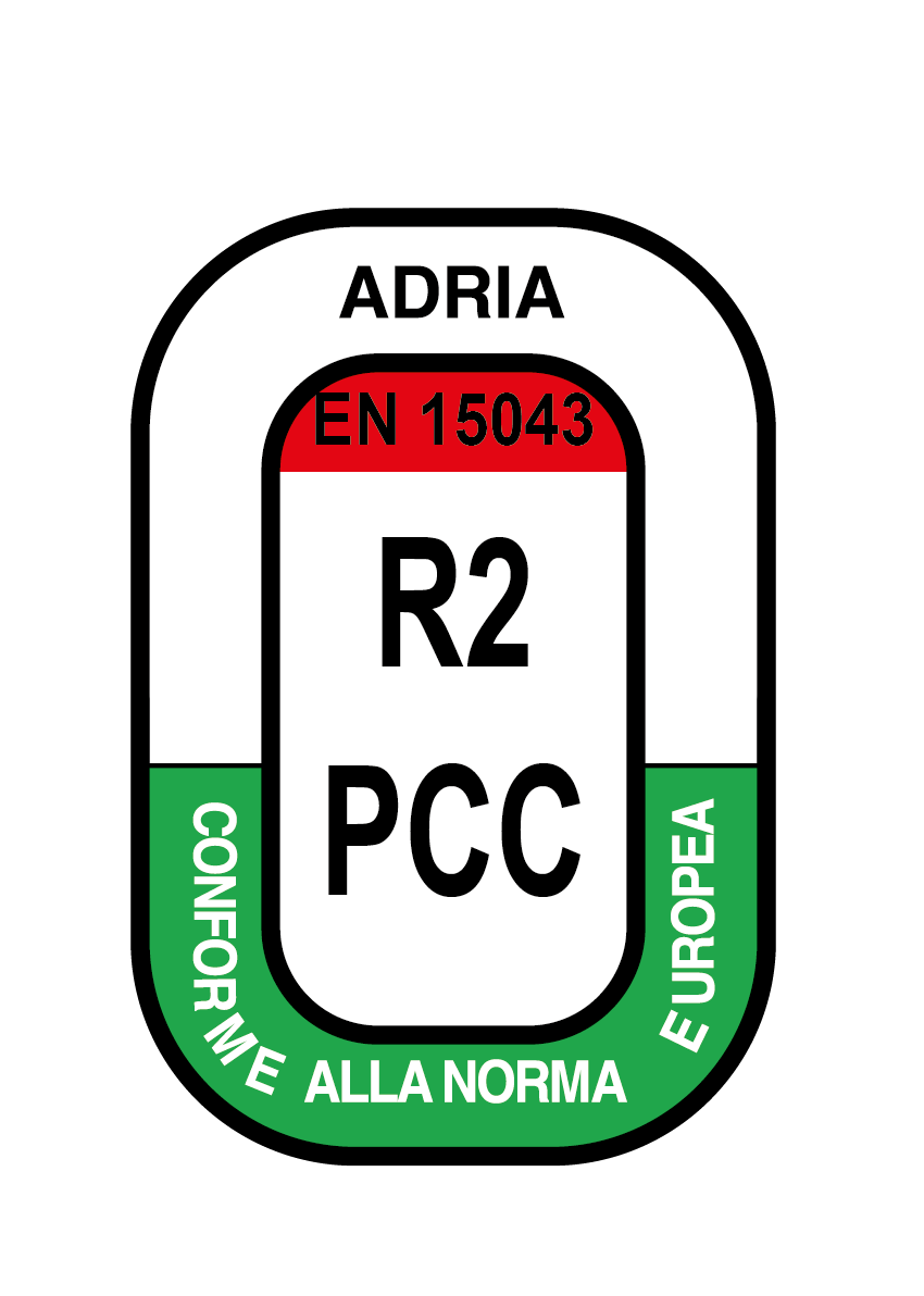 Logo di conformità ADRIA.