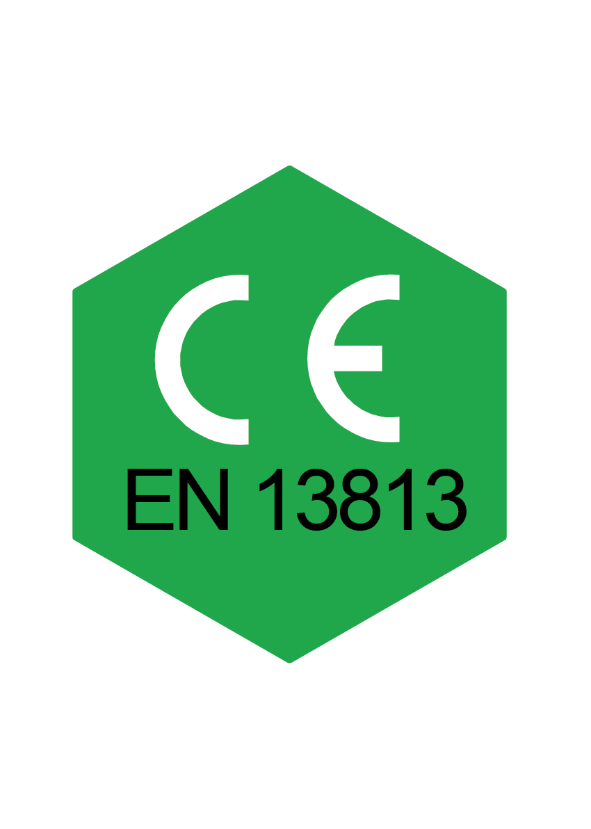 Logo EN 13813.