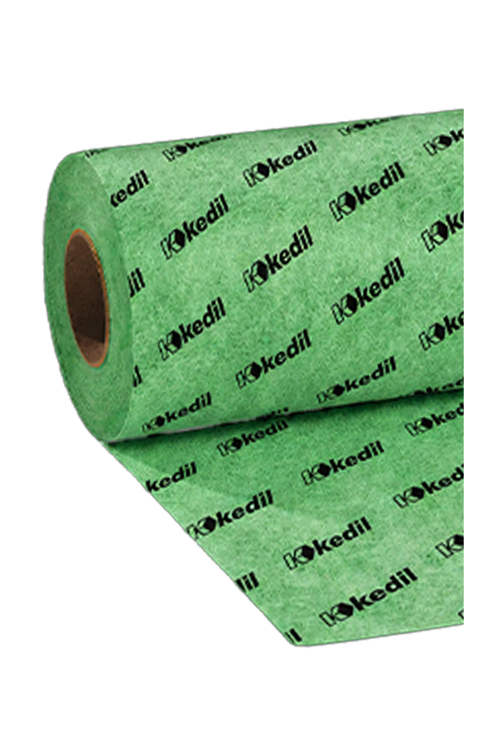 Rolle grüner wasserdichter Kedil-Membran.