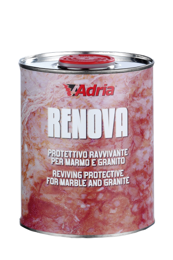 Adria Renova: schützendes Auffrischungsmittel für Marmor und Granit.
