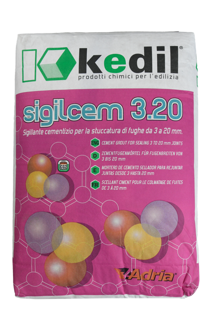 Un sacco di sigillante cementizio Kedil sigilcem 3.20.