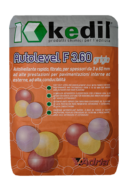 Sack Ausgleichsmasse Kedil F 3.60 grau.