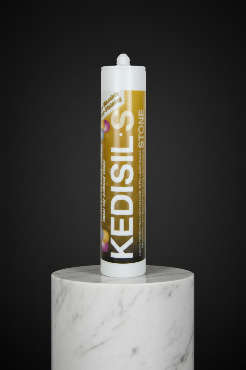 Il sigillante in silicone Kedisil S Stone è ideale per pietra naturale.