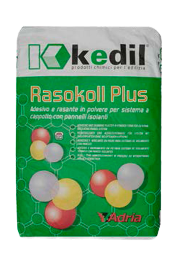 Ein Sack Klebe- und Spachtelpulver Kedil Rasokoll Plus.