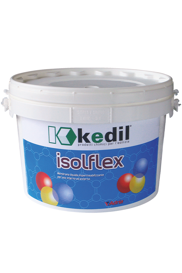 Isolflex Kkedil: Flüssige Abdichtungsbahn für den Innen- und Außenbereich.