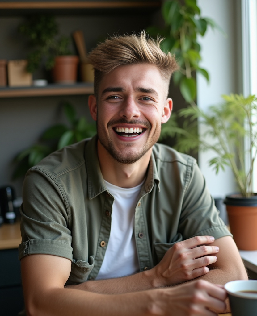 A living smile