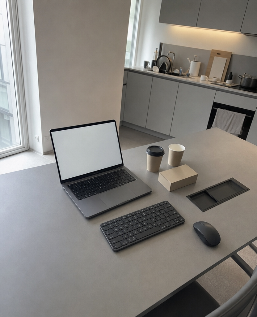 Desk setup 2