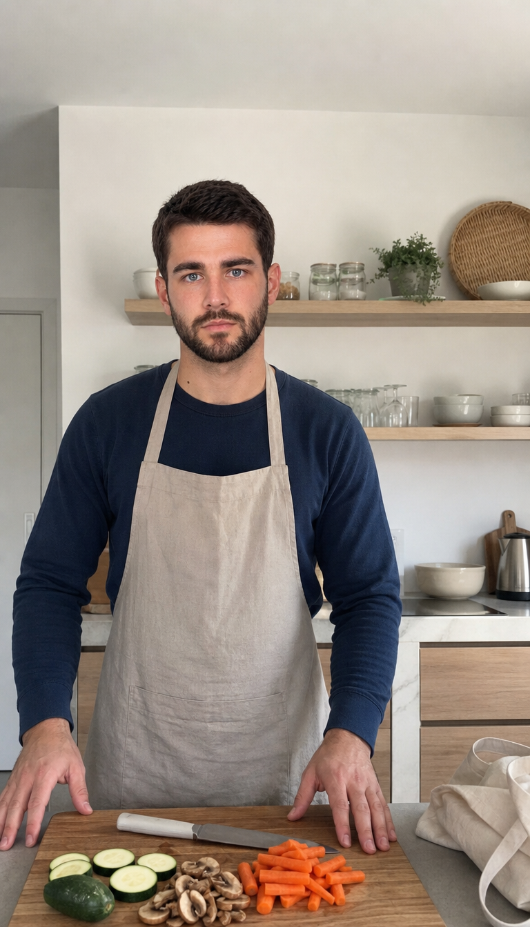 At the stove 2