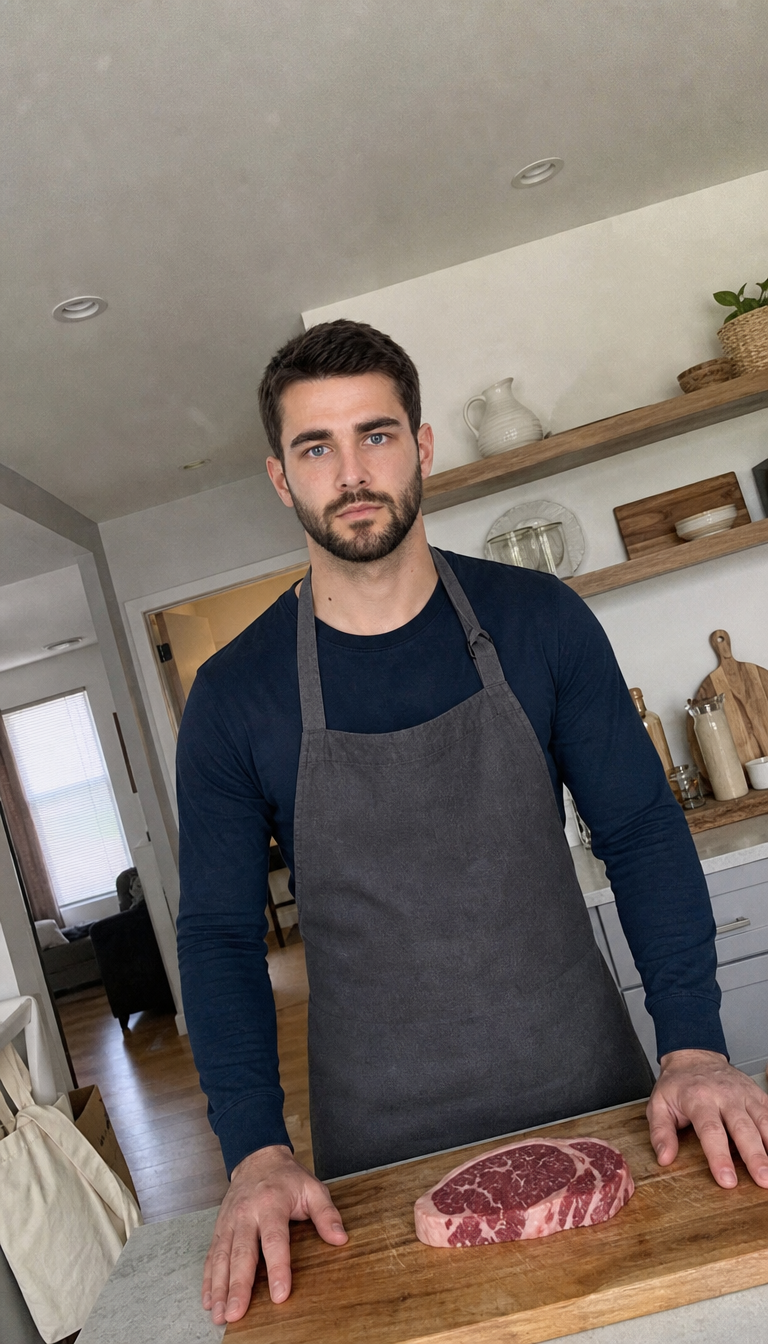 At the stove 3