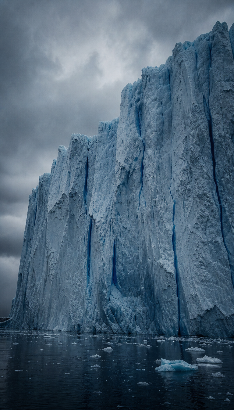 Why is ice blue?